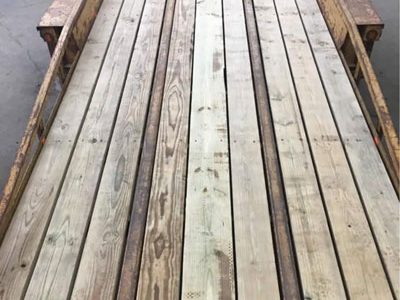 New Flatbed Equipment Trailer